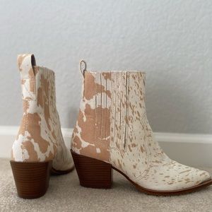 Dolce Vita Cowhide Booties